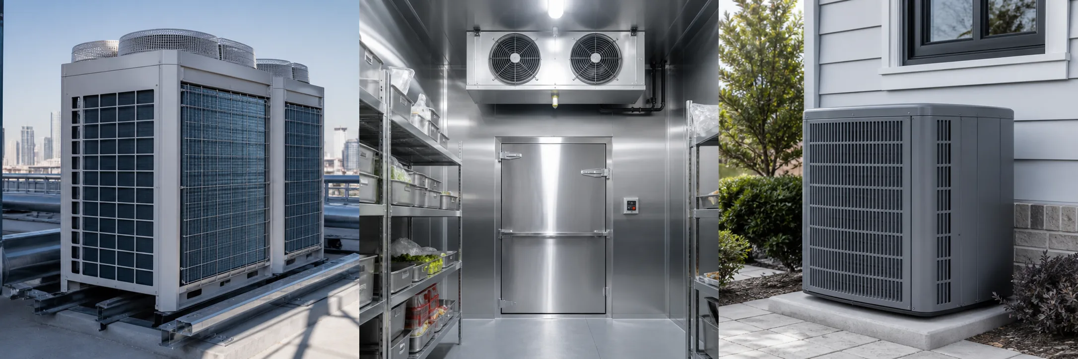 Residential heating and cooling service equipment